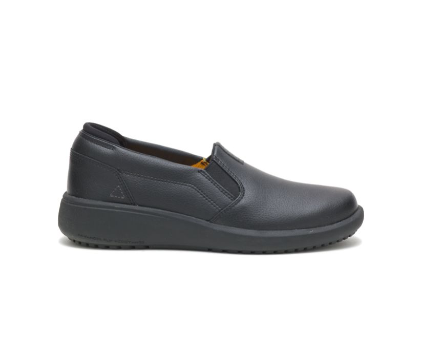 Caterpillar ProRush SR+ Slip-On - Sicherheitsschuhe Damen Schwarz - Schweiz SZAM-82061